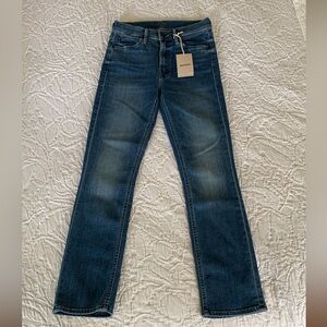 Mother the midrise Dazzler ankle NWT